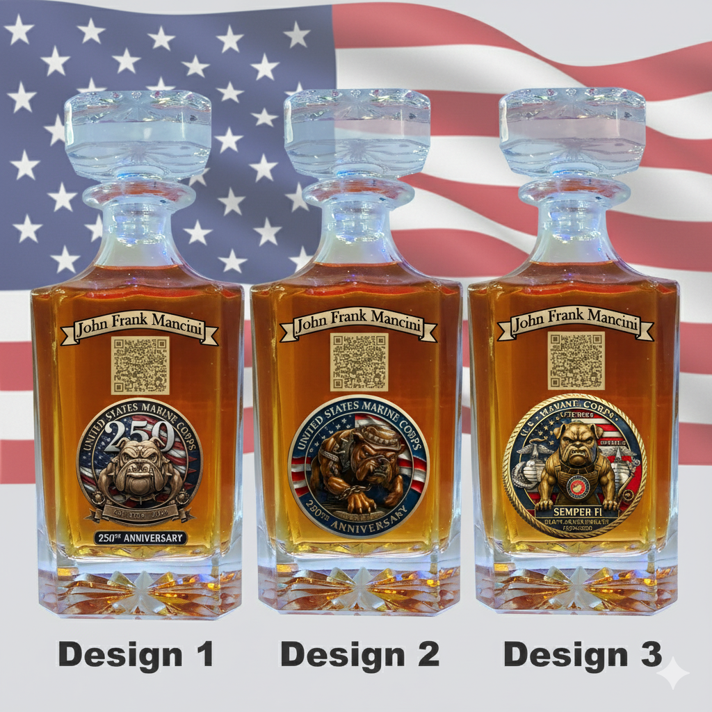 Marine Anniversary Decantor