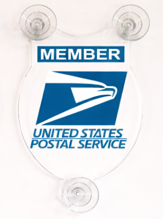 Postal Worker Widow Shield