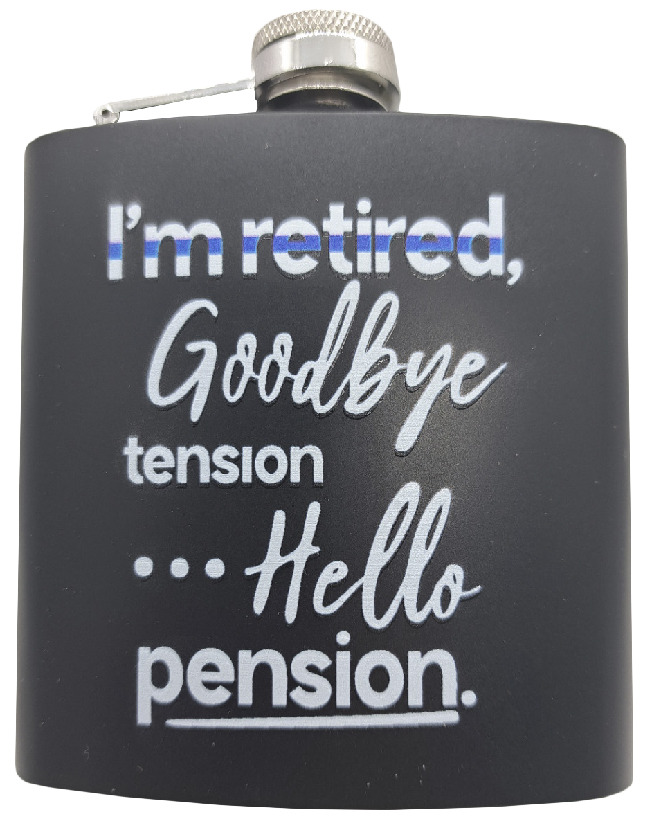 Hip Flasks with printing