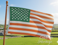 Irish American Custom Flag