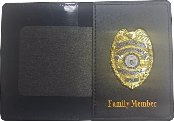 Family Member Badge Wallet