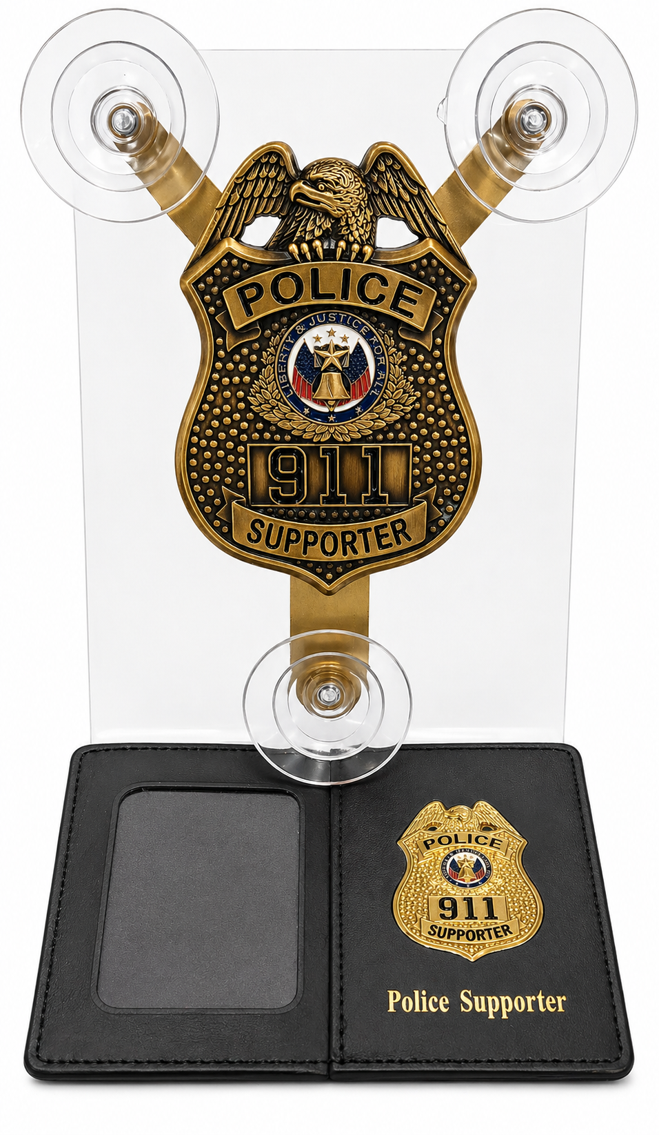 Law Enforcement Supporter Badge Wallet